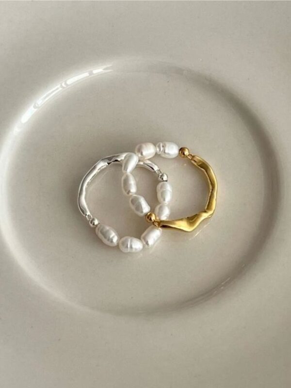 Faux Pearl Ring - Image 2