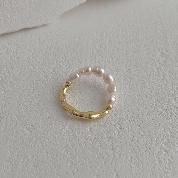 Faux Pearl Ring - Image 3