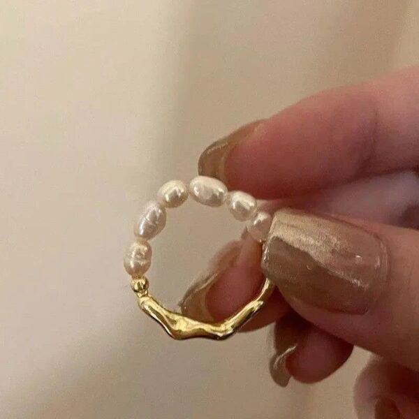 Faux Pearl Ring - Image 4