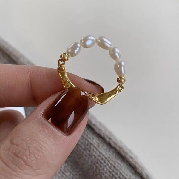 Faux Pearl Ring