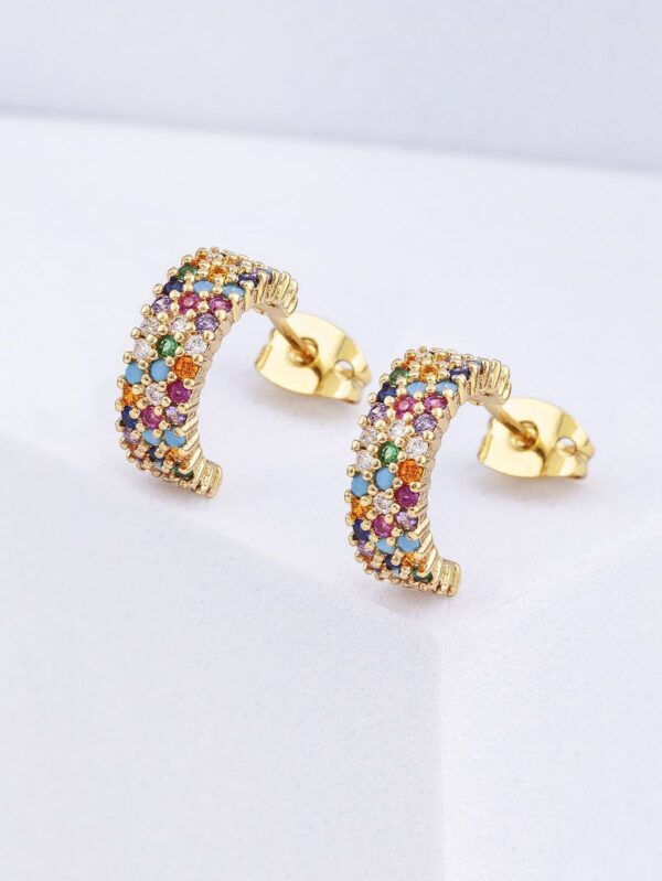 Multi Cubic Earrings