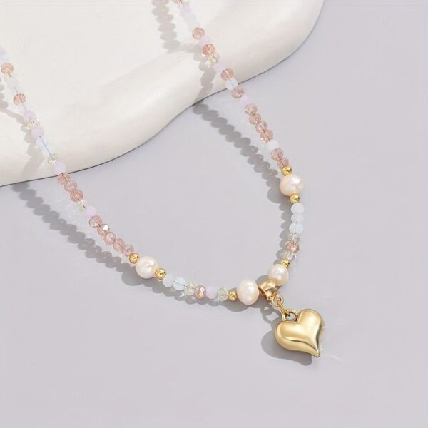 Mini Love Heart Necklace - Image 4