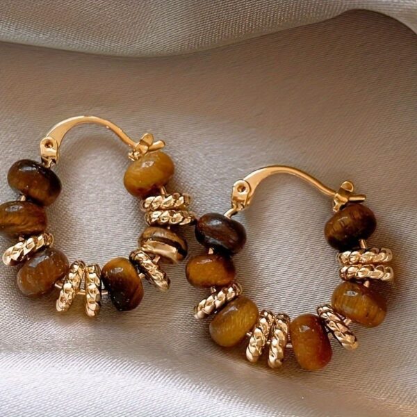 Tiger Eye Earrings